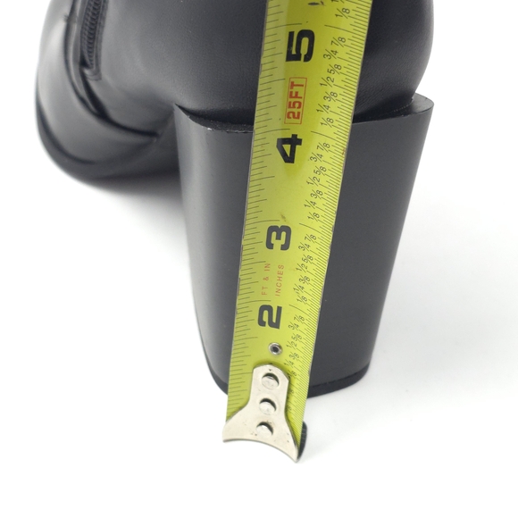 Wild Pair Trinityy Black Knit Pointed Toe Pull-On Booties 9.5M - Picture 10 of 13